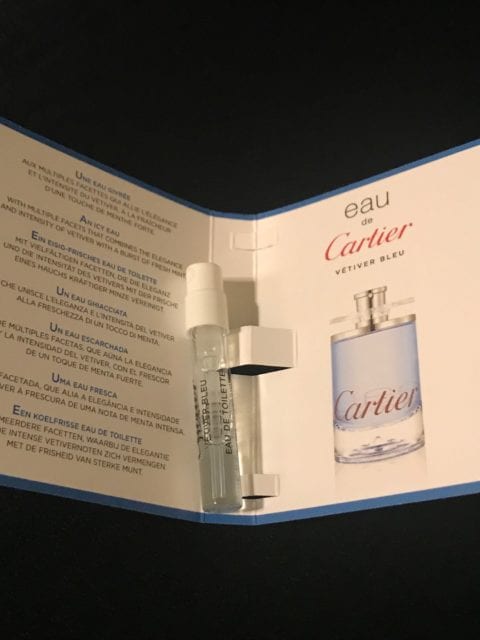 Eau de Cartier Vetiver Bleu купить в Минске и Беларуси, цена