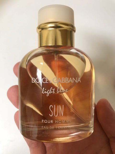 light blue sun fragrance